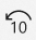 The skip backward button