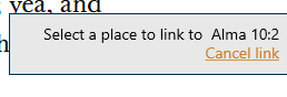 Instructions on how to finish link.
