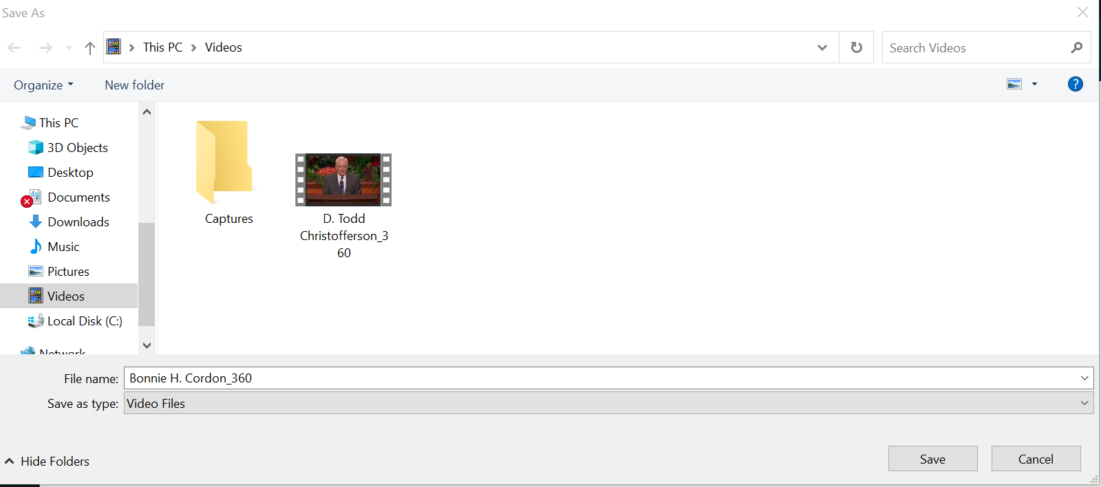 The Store Video Pane